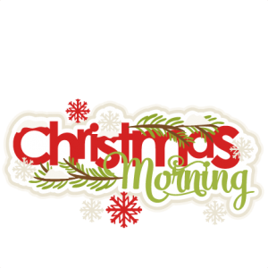 Christmas Morning SVG scrapbook title shapes christmas cut outs for cricut cute svg cut files free svgs cute svg cuts