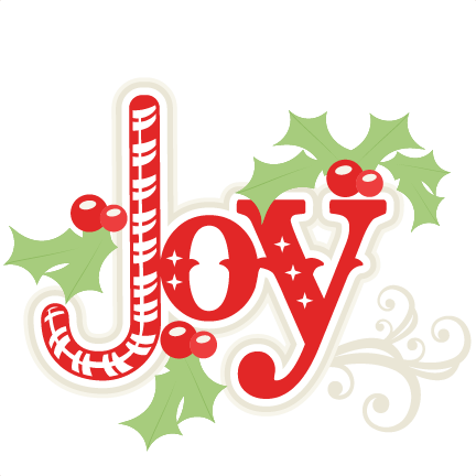 Joy Title SVG scrapbook title christmas cut outs for cricut cute svg ...