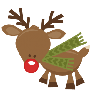 Cute Reindeer SVG cutting files for scrapbooking cute cut files christmas svg cut files free svgs