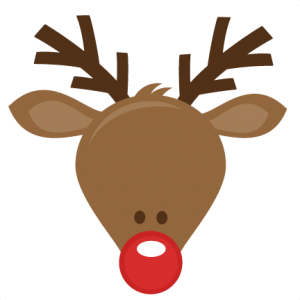 Cute Reindeer Head SVG cutting files for scrapbooking cute cut files christmas svg cut files free svgs