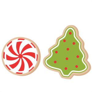 Christmas Cookies scrapbook clip art christmas cut outs for cricut cute svg cut files free svgs cute svg cuts
