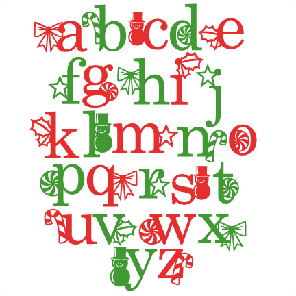 Holiday Alphabet 'F' bowl