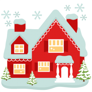 Santa's House cut files for cricut  SVG cutting files for scrapbooking cute cut files christmas svg cut files free svgs