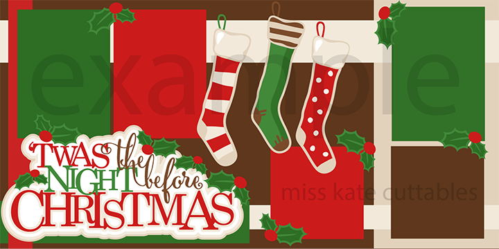 night before christmas clip art free - photo #10