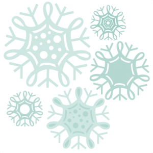Snowflake Group SVG scrapbook title winter svg cut file snowflake svg cut files for cricut cute svgs free
