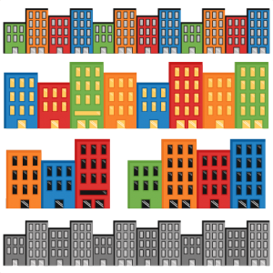 Superhero Cityscapes SVG cutting files for scrapbooking superhero clipart clip art cute free svg cuts