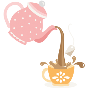 Pouring Tea Pot SVG cutting files for scrapbooking cute files cute clip art tea clipart free svgs silhouette cricut