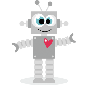 Love Robot scrapbook titles SVG cutting files robot cut files for scrapbooking clip art clipart doodle cut files for cricut free svg cuts