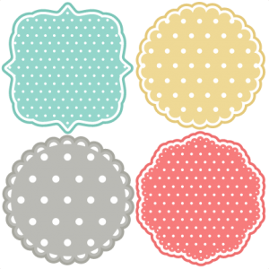 Polka Dot Backgrounds SVG scrapbook title backgrounds svg cut file backgrounds svg cut files for cricut cute svgs free