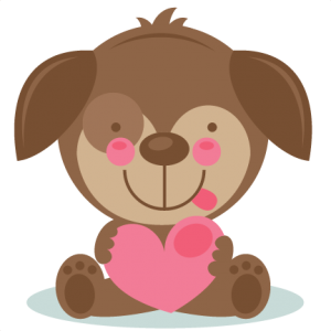 Cute Valentine Puppy scrapbook cuts SVG cutting files doodle cut files for scrapbooking clip art clipart doodle cut files for cricut free svg cuts