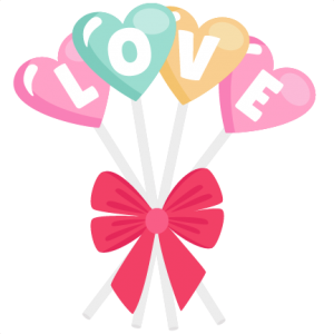 Love Lollipops Valentine Treats scrapbook cuts SVG cutting files doodle cut files for scrapbooking clip art clipart doodle cut files for cricut free svg cuts