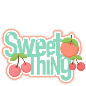 Sweet Thing scrapbook title scrapbook clip art sweet cut outs for cricut cute svg cut files free svgs cute svg cuts