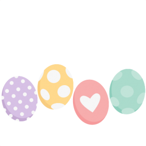 Easter Eggs scrapbook cuts SVG cutting files doodle cut files for scrapbooking clip art clipart doodle cut files for cricut free svg cuts