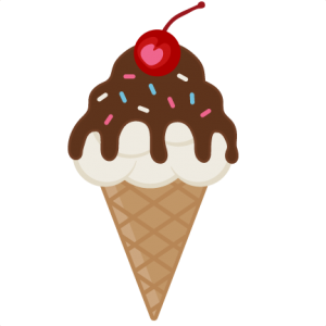 Ice Cream Cone With Sprinkles  SVG cut files for scrapbooking cherry svg cut files free svgs free svg cuts cute cut files silhouette cricut