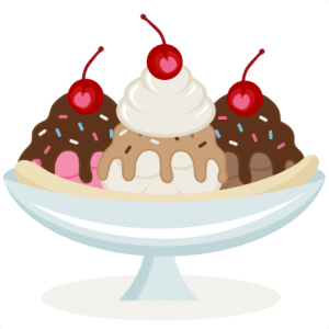 Ice Cream Sundae With Sprinkles  SVG cut files for scrapbooking cherry svg cut files free svgs free svg cuts cute cut files silhouette cricut