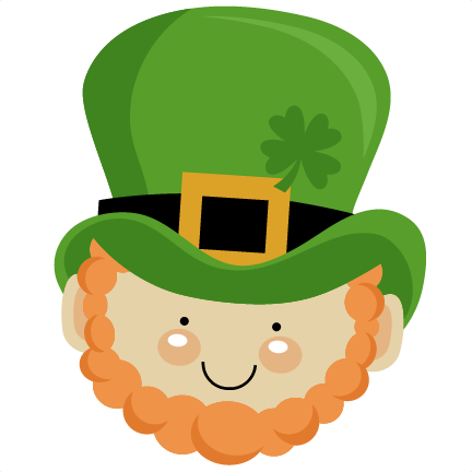 Leprechaun SVG cutting files for scrapbooking cute files cute clip art