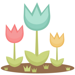 Spring Tulips SVG cutting file for scrapbooking cute cut files free svgs cricut silhouette svg cut files clip art