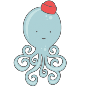 Octopus SVG cut files for scrapbooking silhouette cut files svgs for cricut free svgs cute clipart clip art