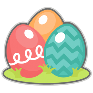 Easter Eggs scrapbook cuts SVG cutting files doodle cut files for scrapbooking clip art clipart doodle cut files for cricut free svg cuts