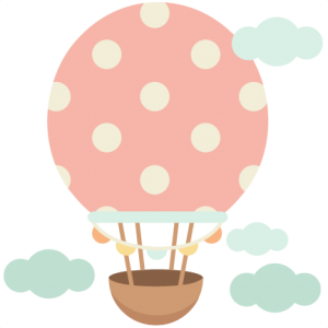 Hot Air Balloon cute scrapbook cuts SVG cutting files doodle cut files for scrapbooking clip art clipart doodle cut files for cricut free svg cuts