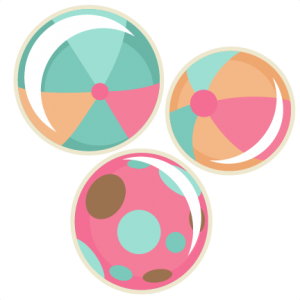 Beach Ball scrapbook cuts SVG cutting files doodle cut files for scrapbooking clip art clipart doodle cut files for cricut free svg cuts