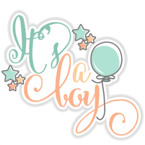 It's a Boy title SVG cut files for scrapbooking cherry svg cut files free svgs free svg cuts cute cut files silhouette cricut