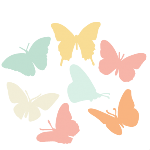 Butterfly  Silhouette Set SVG scrapbook title cat svg cut files kitten svg cut files free svgs free svg cuts