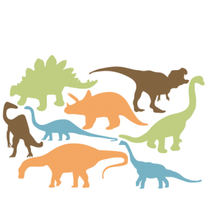 Dinosaur Silhouette Set SVG scrapbook title cat svg cut files kitten svg cut files free svgs free svg cuts