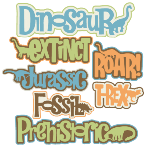 Dinosaur Word Set SVG scrapbook title cat svg cut files kitten svg cut files free svgs free svg cuts