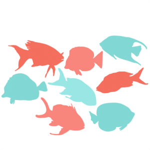 Tropcial Fish Set SVG scrapbook cut file cute clipart files for silhouette cricut pazzles free svgs free svg cuts cute cut files