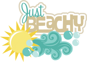 Just Beachy Title SVG scrapbook cut file cute clipart files for silhouette cricut pazzles free svgs free svg cuts cute cut files