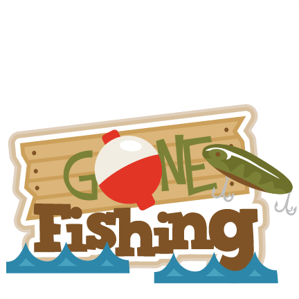 Gone Fishing SVG