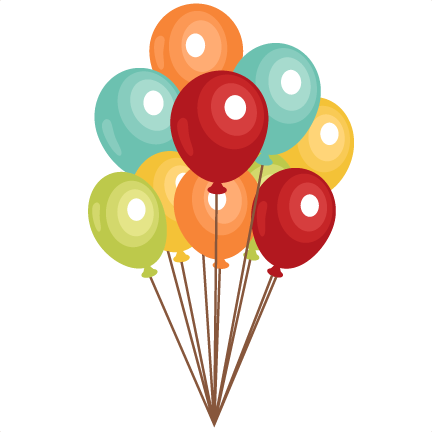 clipart anniversary balloons