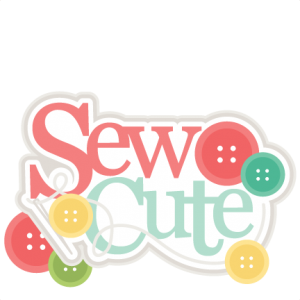 Sew Cute Title SVG scrapbook cut file cute clipart files for silhouette cricut pazzles free svgs free svg cuts cute cut files