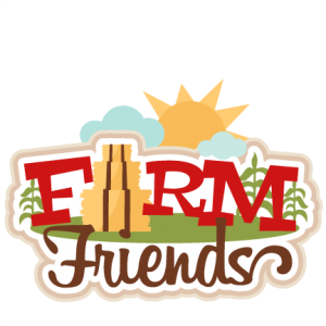 Farm Friends Title SVG scrapbook cut file cute clipart files for silhouette cricut pazzles free svgs free svg cuts cute cut files